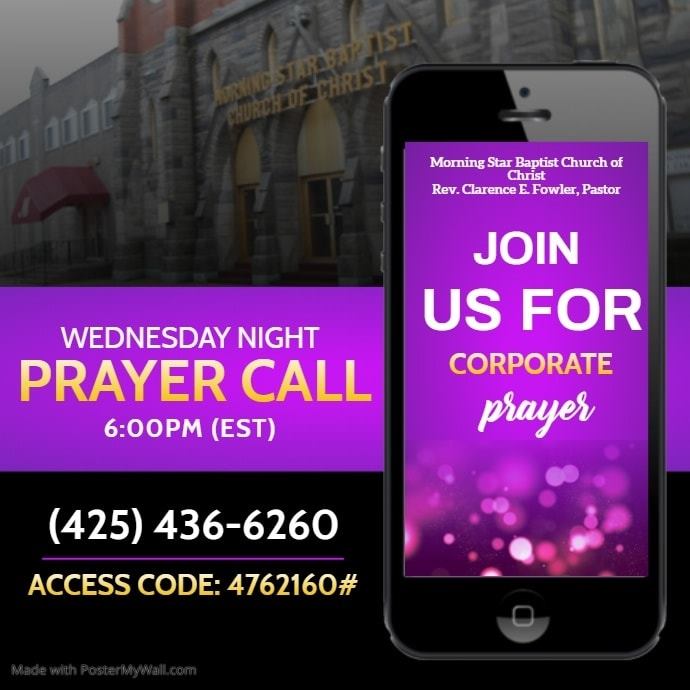 Wed night prayer